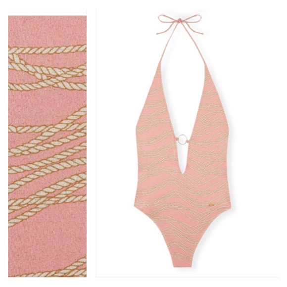BOHODOT Swim Bohodot Barcelona Nwt Cabo Onepiece Swimsuits In Blush